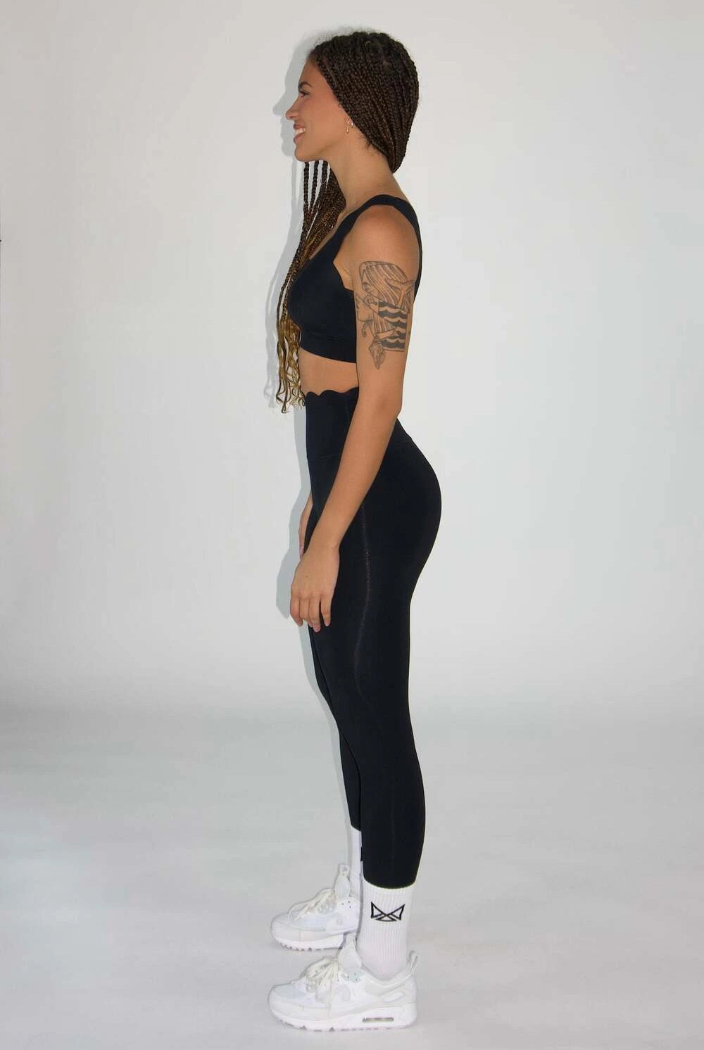 Cami Cloud Leggings Black - Side