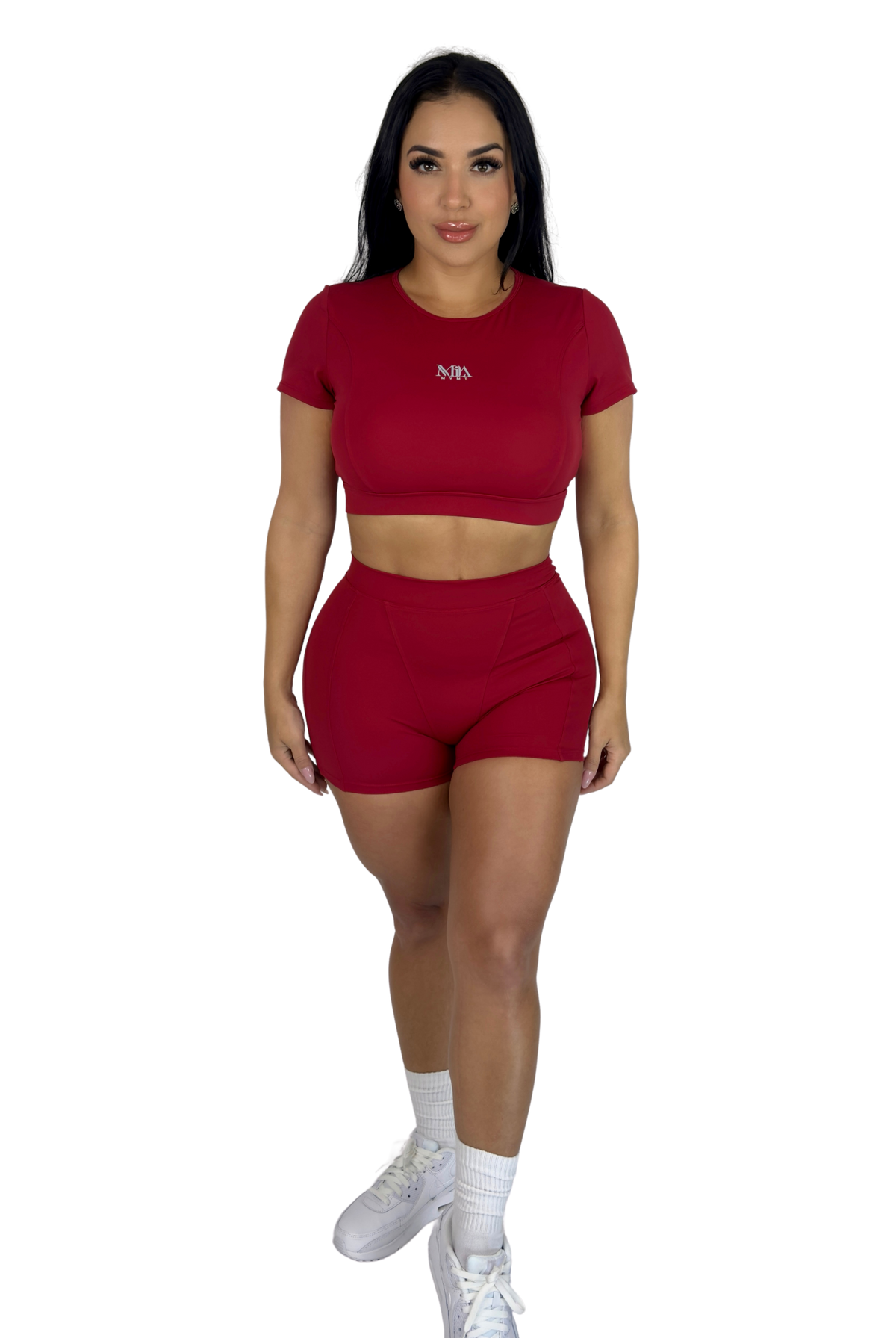 Forme Sculpt Shorts - Red - MILA MVMT