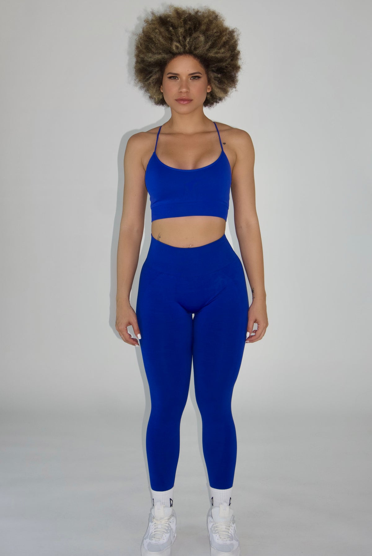 MILA MVMT Sportswear Galia Sports Bra & Claire Seamless Contour Leggings front view