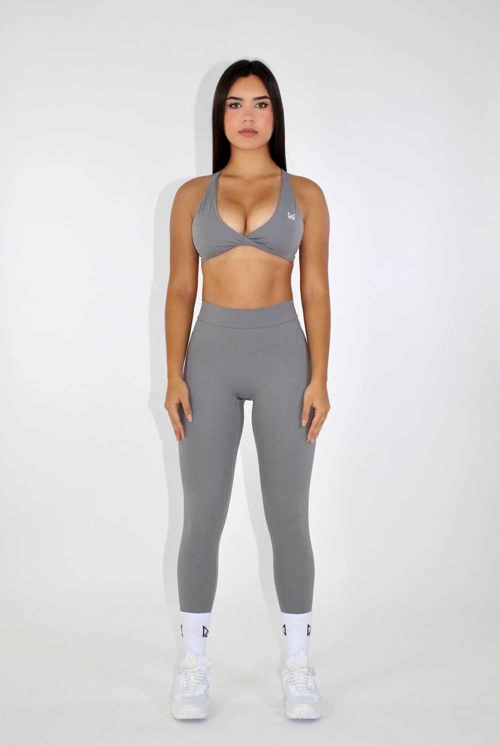 Booty Leggings Gray - Front view