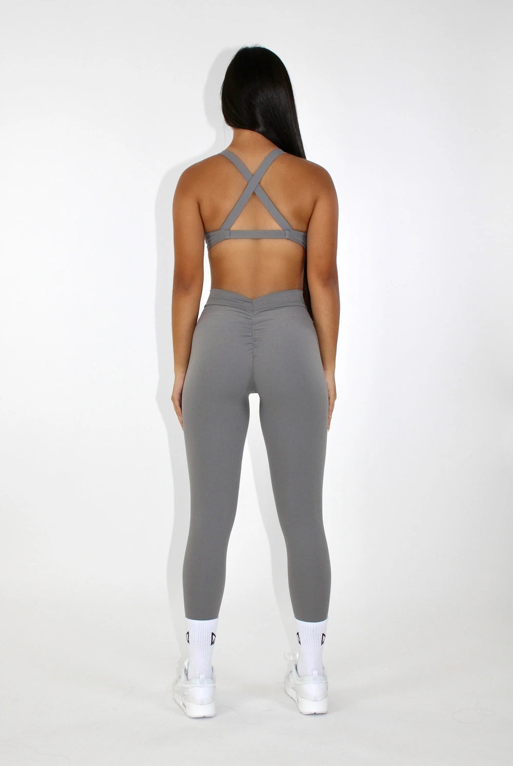 Booty Leggings Gray - Back view