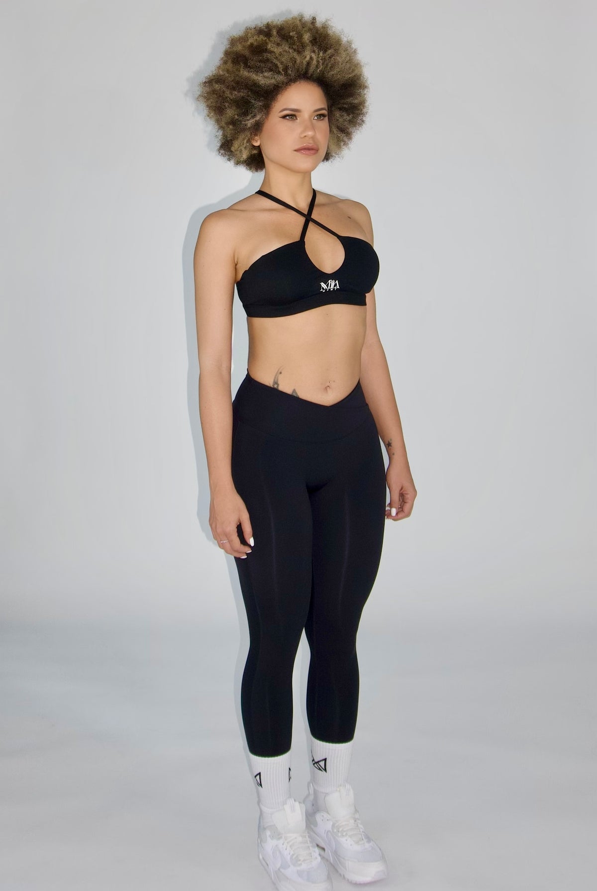 MILA MVMT Sportswear Sports Pia Bra & Aria Leggings Black