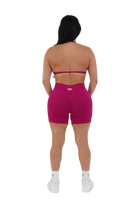 Alana Booty Lifting Shorts & Sport Bra Set - Fuchsia - MILA MVMT