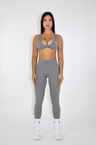 Booty Leggings Gray - Front view