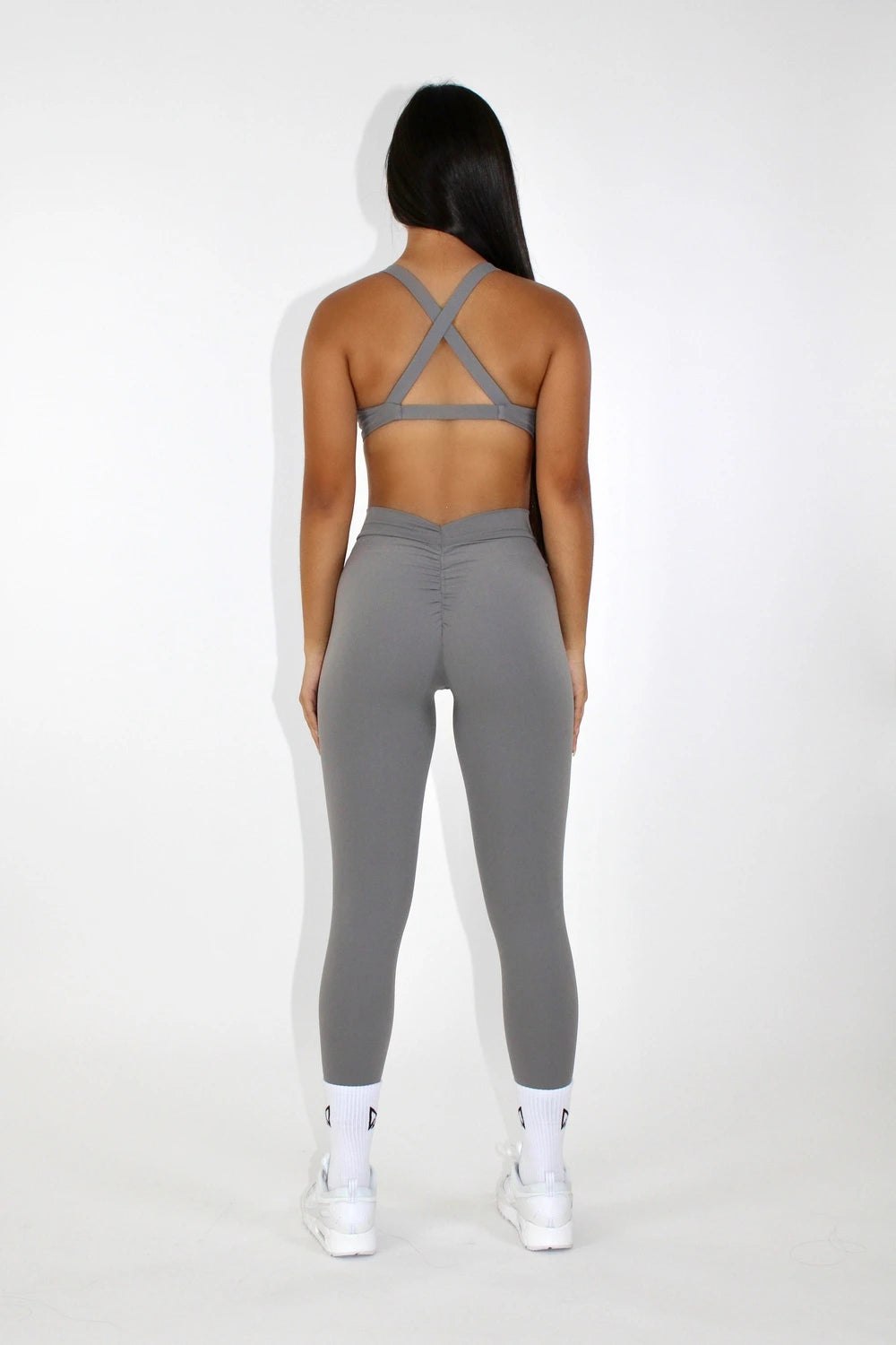 Booty Leggings Gray - Back view
