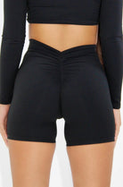 Booty Shorts Black - Back view