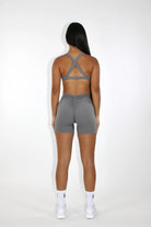 Booty Shorts Gray - Back view