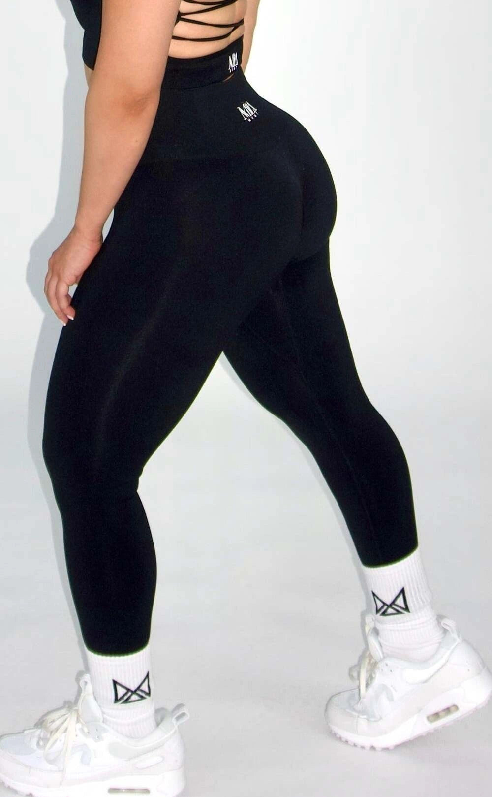 Claire Seamless Contour Leggings - Black