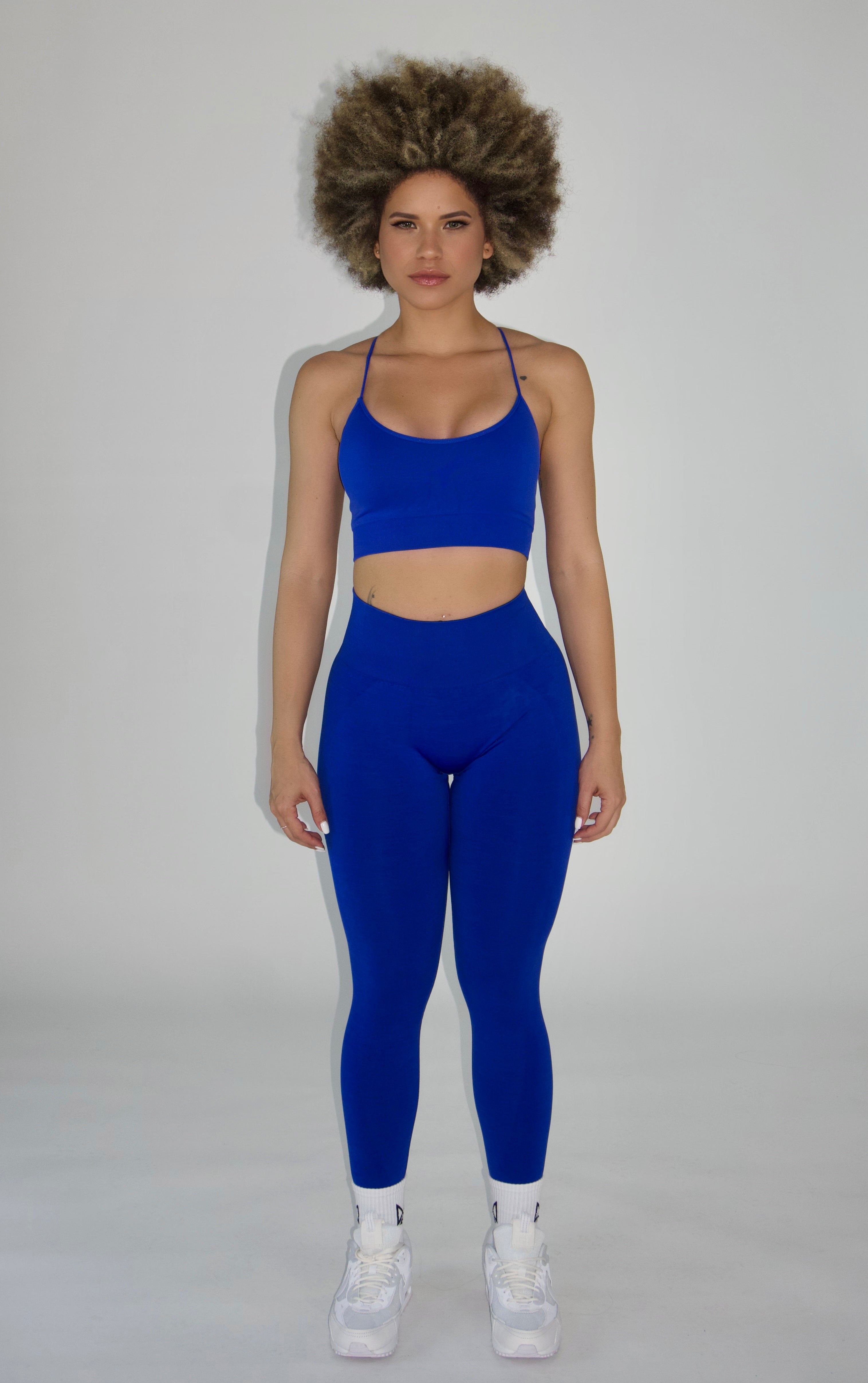 MILA MVMT Sportswear Galia Sports Bra & Claire Seamless Contour Leggings front view