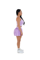 Kiki Pleated Tennis Skirt & Top Set - Lilac - MILA MVMT