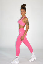 MILA MVMT Sportswear Leggings Sports Bra Set in Bubblegum Pink