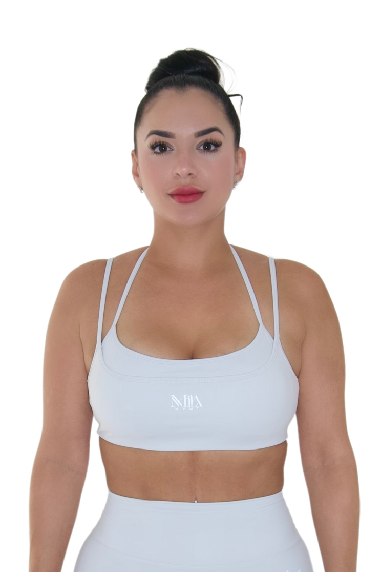 Harmony Sports Bra - Smoke - MILA MVMT