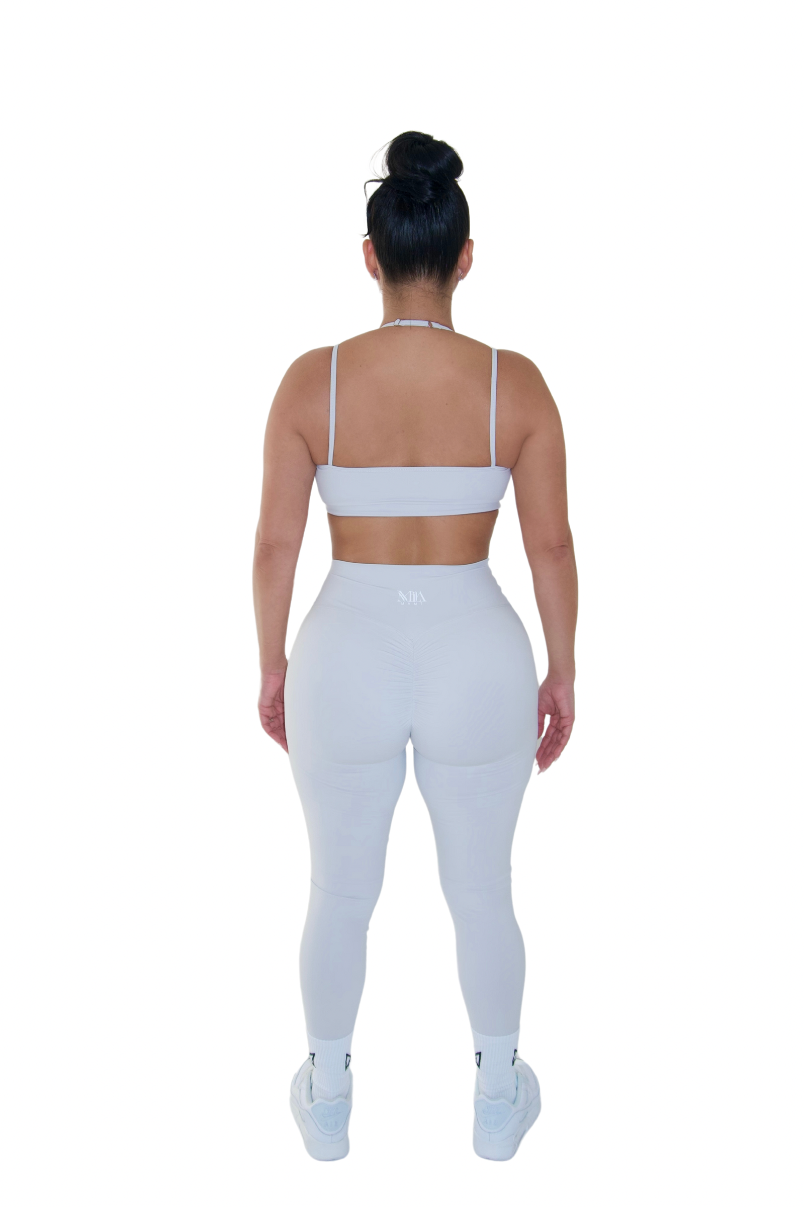 Harmony High Waisted Leggings - Smoke - MILA MVMT