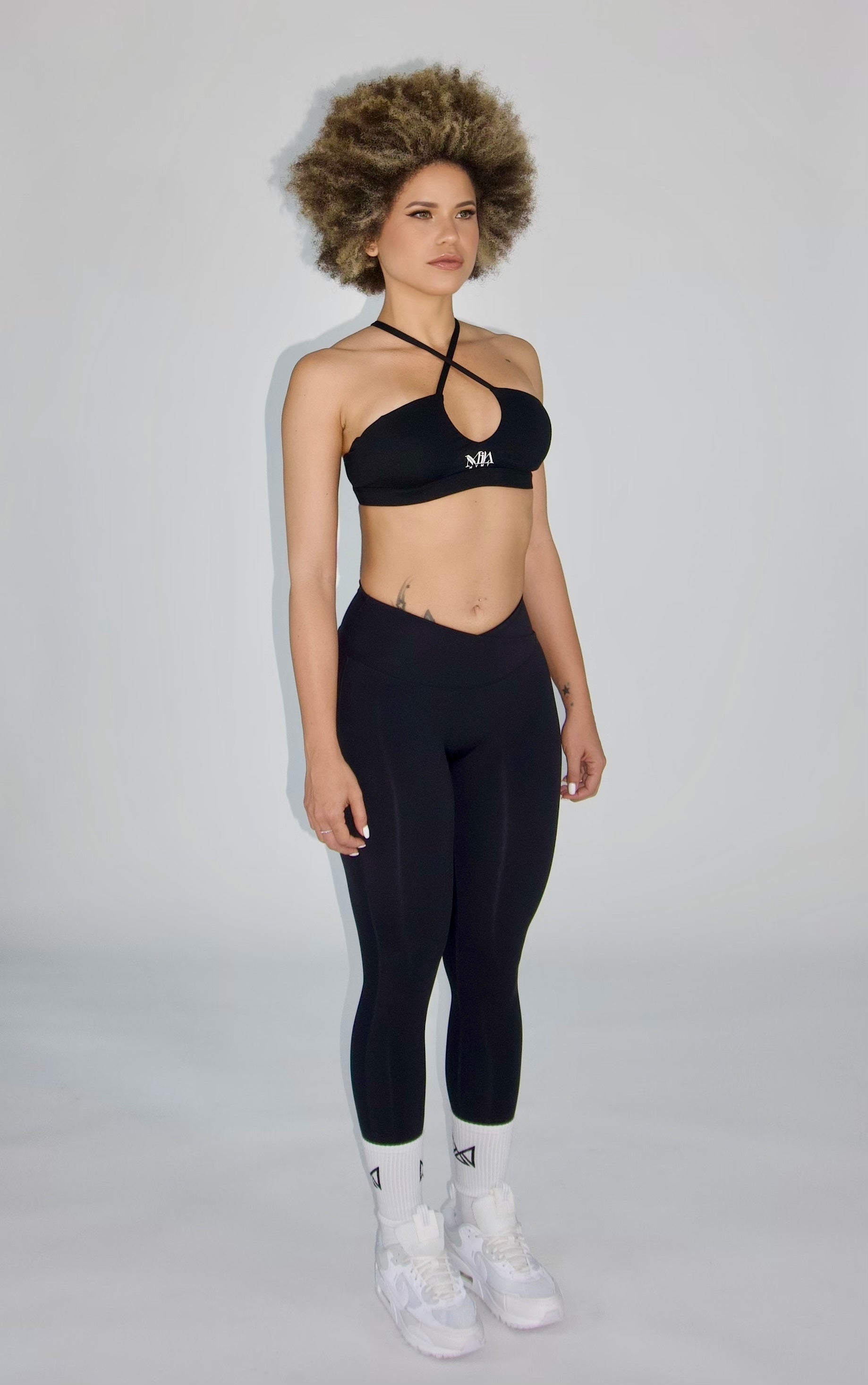 MILA MVMT Sportswear Sports Pia Bra & Aria Leggings Black