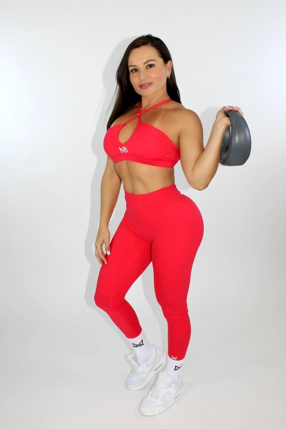 Booty Leggings - Scarlet Red