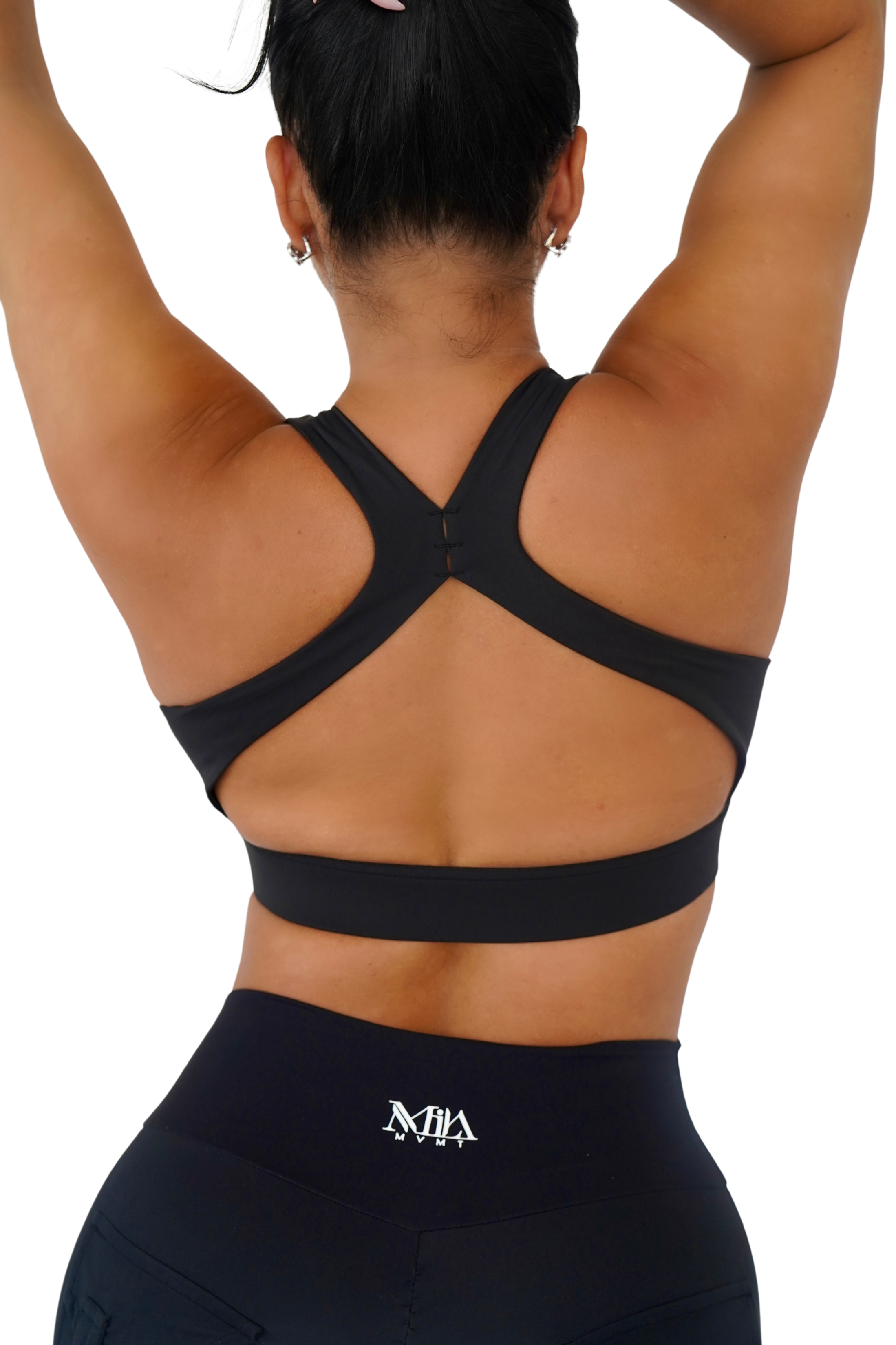 Suri Sports Bra - Black - MILA MVMT
