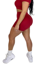 Forme Sculpt Shorts - Red - MILA MVMT