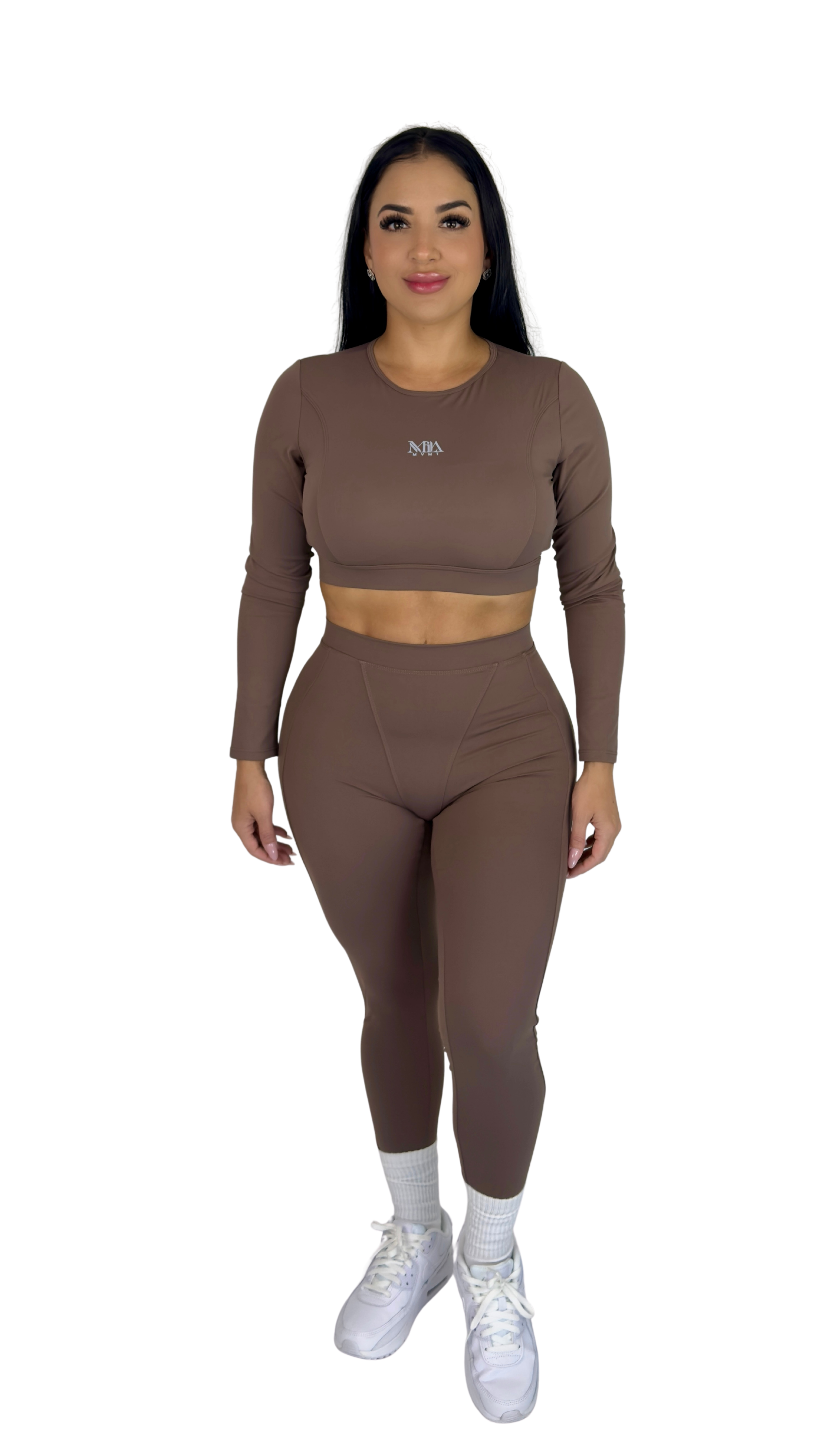 Forme Sculpt Leggings - Brown - MILA MVMT