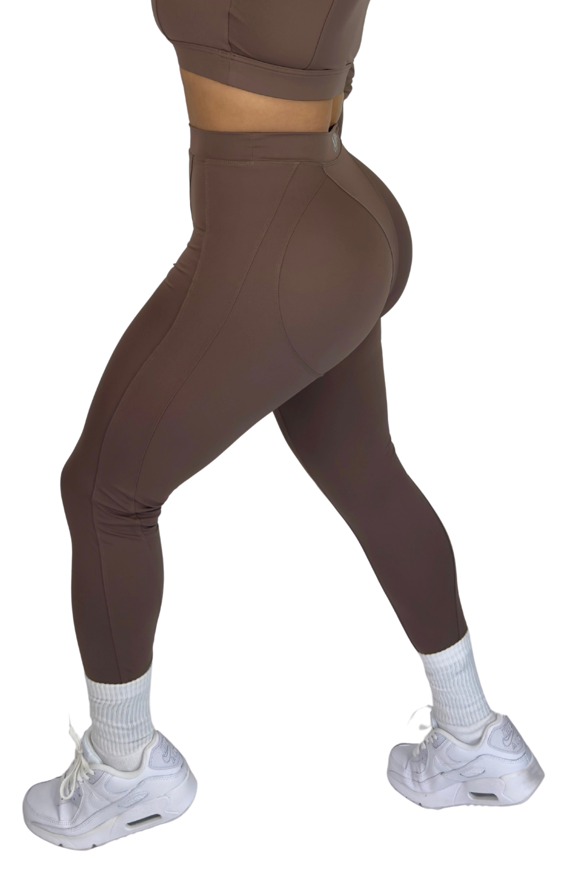 Forme Sculpt Leggings - Brown - MILA MVMT