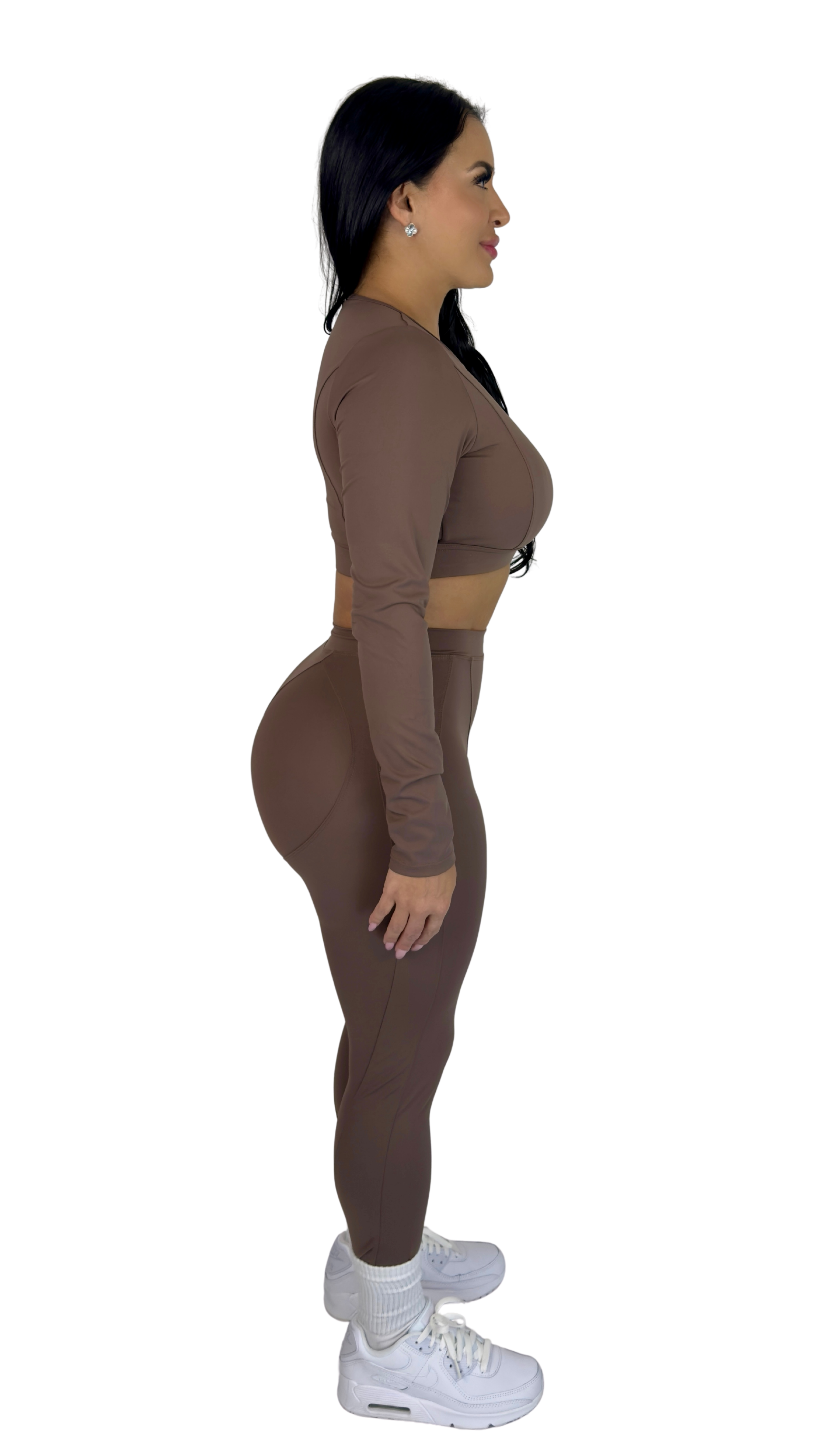 Forme Sculpt Leggings - Brown - MILA MVMT