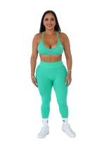 Nina Sculpt Leggings - Jade Green - MILA MVMT