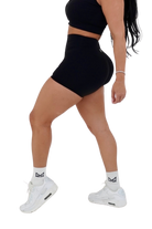 Noxie No-Scrunch Shorts - Black - MILA MVMT