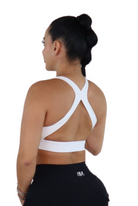 Suri Sports Bra - White - MILA MVMT
