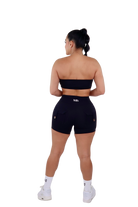 Vera Bandeau Strapless Sports Bra - Black - MILA MVMT