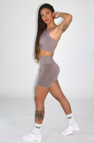 Zoey Seamless Contour Shorts - Acai side view