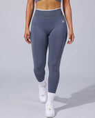 Storm Grey Leggings: Front